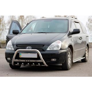 Defensa Delantera WT004 Acero Inoxidable foto 2