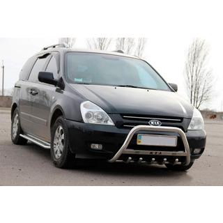 Defensa Delantera WT004 Acero Inoxidable foto 3