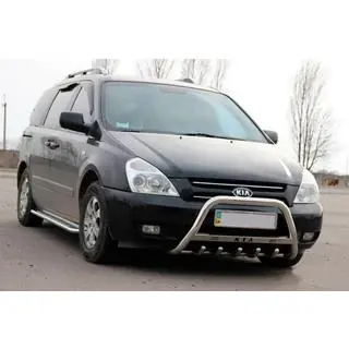 Defensa Delantera WT004 Acero Inoxidable foto 3
