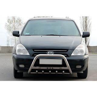 Defensa Delantera WT004 Acero Inoxidable foto 1