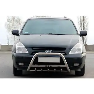 Defensa Delantera WT004 Acero Inoxidable