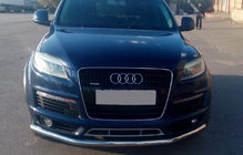 Audi Q7 2005-2015 Defensa Delantera ST008 (Acero Inoxidable) d60 foto 1