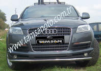 Audi Q7 2005-2015 Defensa Delantera ST008 (Acero Inoxidable) d60 foto 5