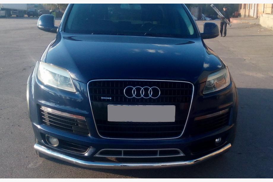 Audi Q7 2005-2015 Defensa Delantera ST008 (Acero Inoxidable) d60 Image