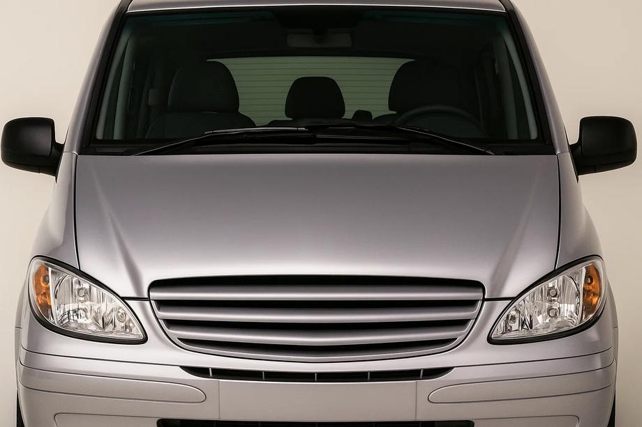 Mercedes Vito W639 2004-2014 Parrilla Delantera V2 (2004-2010, imprimada para pintar) Image