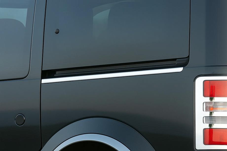 Ford Connect 2002–2006 Molduras de acero inoxidable para puerta corredera Image