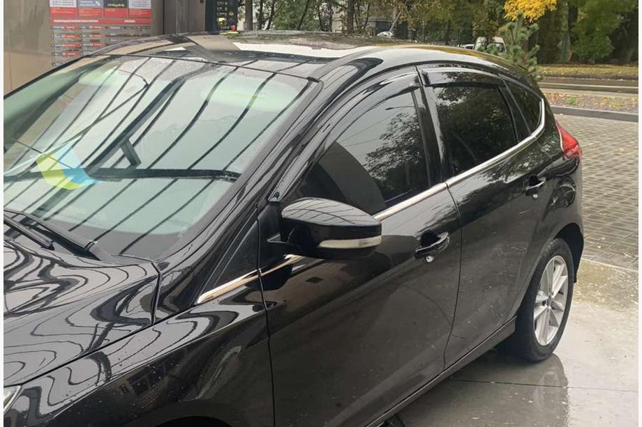 Ford Focus III 2011-2017 Molduras inferiores de ventanas acero inoxidable (8 uds) Sedán, Carmos - Acero Turco Foto 2
