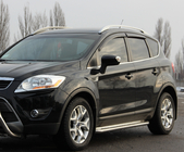 Ford Kuga 2008-2013 Estribos Laterales Premium (2 uds., Acero Inoxidable) 60 mm foto 1