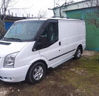 Ford Transit 2000–2014 Barras de Techo Negras foto 6