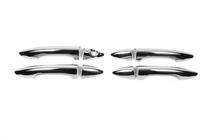 Hyundai Accent 2011-2017 Cubiertas Cromadas para Manijas de Puerta (4 uds, Acero Inoxidable) OmsaLine - Acero Inoxidable Italiano foto 2