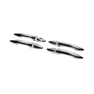 Cubiertas Cromadas para Manijas de Puerta (4 uds, Acero Inoxidable) foto 3