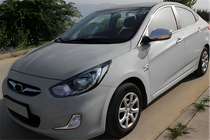 Hyundai Accent 2011-2017 Cubiertas de espejos sin hueco para intermitente (2 uds) foto 1