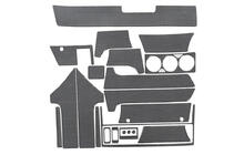 BMW 5 Series E34 1988-1995 Cubiertas de Panel de Salpicadero Aluminio foto 3