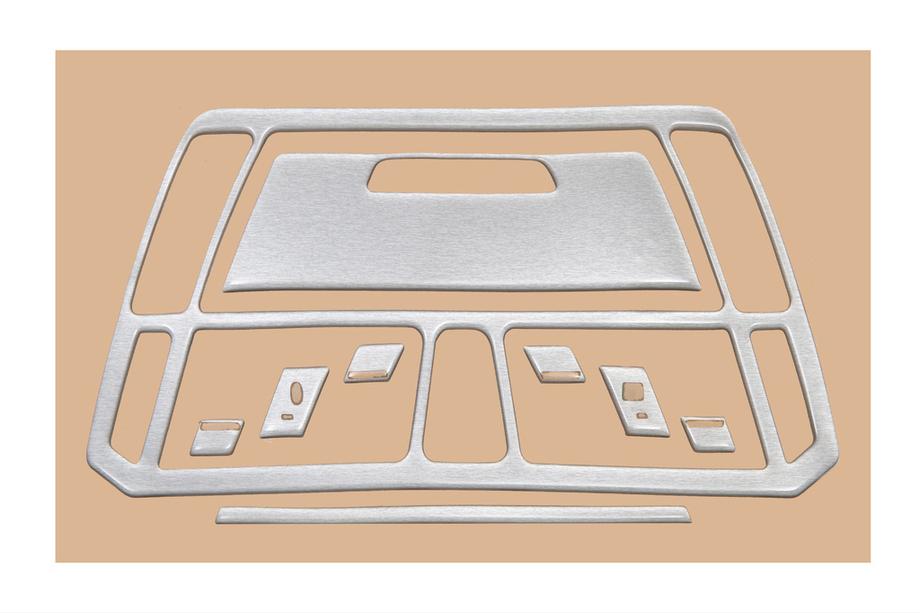 Citroen C-4 Picasso 2006-2013 Cubiertas de Panel de Salpicadero Titanio Foto 5