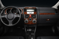 Daihatsu Terios 2006-2017 Cubiertas de Panel de Salpicadero Aluminio foto 1