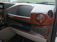 Fiat Doblo I 2005-2010 Cubiertas de Panel de Salpicadero Aluminio foto 13