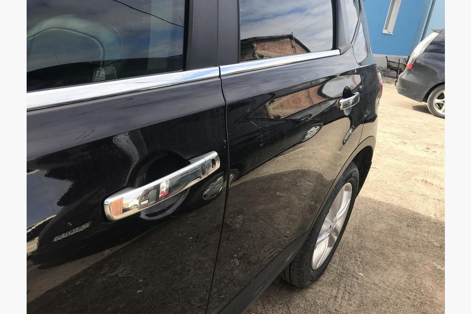 Nissan Qashqai 2010-2014 Cubiertas Cromadas para Manijas de Puerta (4 uds, Acero Inoxidable) Sin chip, Carmos - Acero turco Foto 6
