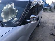 Opel Combo 2012-2018 Cubiertas de Espejos (2 uds, ABS) OmsaLine - Plástico ABS Cromado foto 4