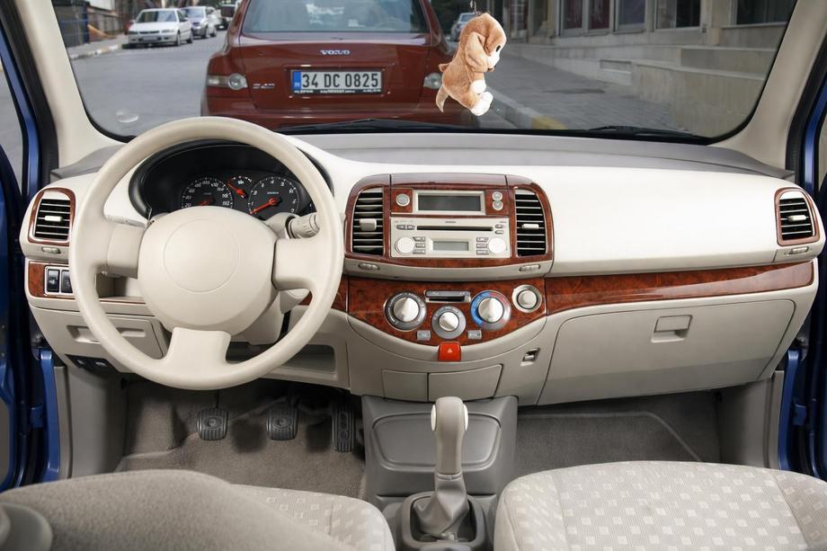 Nissan Micra K12 2003-2010 Cubiertas de Panel de Salpicadero Aluminio Image
