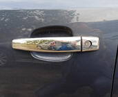 Opel Vectra C 2002-2008 Cubiertas de Manijas Cromadas (4 uds., Acero Inoxidable) OmsaLine - Acero Inoxidable Italiano foto 3