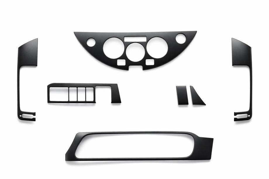 Nissan Note 2004-2012 Cubiertas de Panel de Salpicadero Aluminio Image