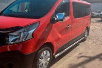 Opel Vivaro 2001–2015 Tubos Laterales (2 uds., Acero Inoxidable) 60 mm, batalla corta foto 6