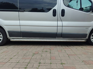 Opel Vivaro 2001–2015 Estribos Laterales Premium (2 uds., Acero Inoxidable) foto 9