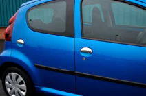 Peugeot 107 2005-2014 Cubiertas de manijas de puerta en acero inoxidable foto 4
