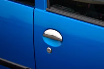 Peugeot 107 2005-2014 Cubiertas de manijas de puerta en acero inoxidable foto 5