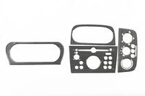 Opel Corsa C 2000-2006 Cubiertas de Panel de Salpicadero Aluminio foto 5