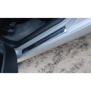 Protecciones de umbral Carmos (4 uds, acero inoxidable) foto 4