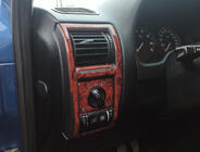 Opel Astra G classic 1998-2012 Cubiertas de Panel de Salpicadero Carbono foto 2