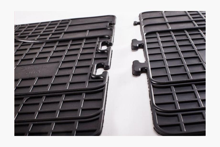 Peugeot Expert 2007-2016 Alfombrillas de goma traseras (2 uds, Stingray) Premium - goma sin olor Foto 7