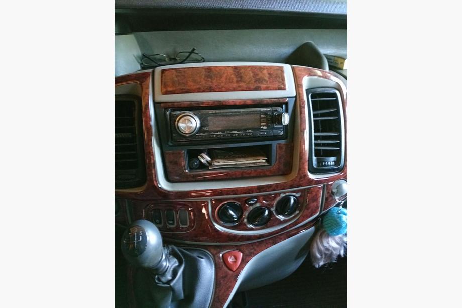 Renault Trafic 2001–2015 Cubiertas de Panel de Salpicadero Negro Foto 11