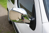 Renault Kangoo 1998-2008 Cubiertas de Espejos Cromadas (2004-2008, 2 uds) Carmos - Plástico Cromado foto 1