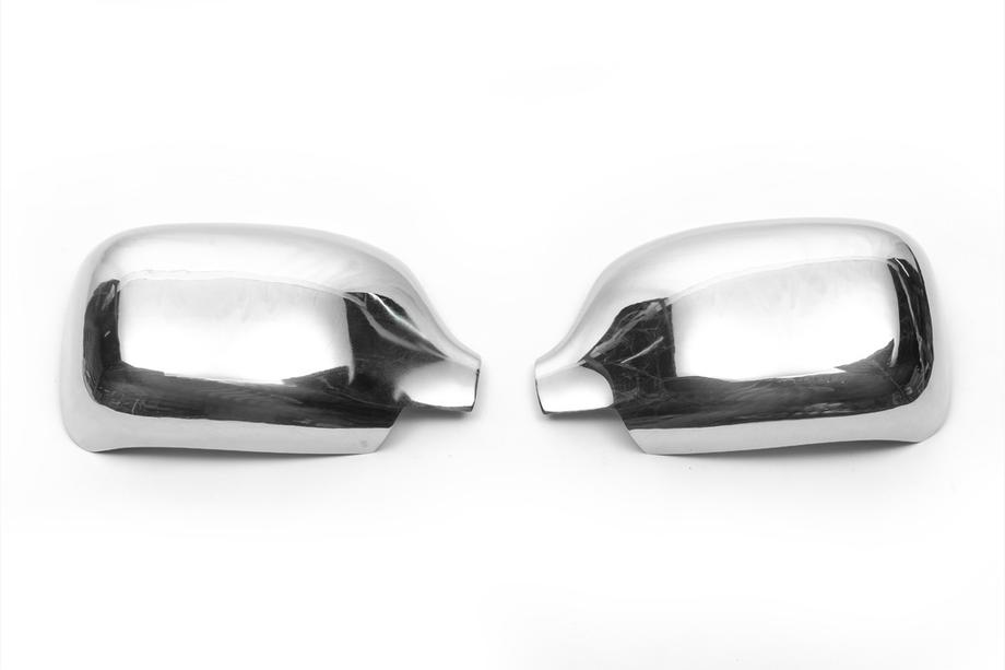 Renault Kangoo 1998-2008 Cubiertas de Espejos Cromadas (2004-2008, 2 uds) OmsaLine - Acero Inoxidable Italiano Foto 2