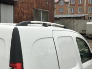 Renault Kangoo 2008–2020 Barras de Techo Cromadas Base estándar, pies de plástico foto 7