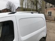 Renault Kangoo 2008–2020 Barras de Techo Cromadas Base estándar, pies de plástico foto 9