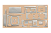 Skoda Fabia 2000-2007 Cubiertas de salpicadero Aluminio foto 3