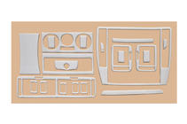 Volkswagen Passat B5 1997-2005 Cubiertas de tablero 2004-2005 Aluminio foto 4