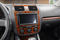 Volkswagen Golf 5 2003-2009 Cubiertas de Panel de Salpicadero Madera foto 1