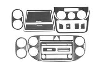 Volkswagen Golf Plus 2004-2014 Cubiertas de Panel de Salpicadero Carbono foto 5