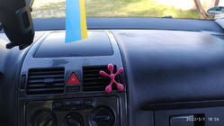 Volkswagen Touran 2003-2010 Cubiertas de Panel de Salpicadero Carbono foto 12