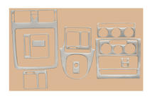 Volkswagen Touran 2003-2010 Cubiertas de Panel de Salpicadero Carbono foto 4