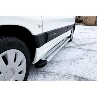 Estribos Laterales Maya V2 (2 uds., Aluminio) Citroen Berlingo 1996-2008 foto 2