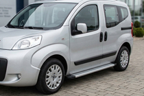 Citroen Nemo 2007-2017 Estribos Laterales Maya V2 (2 uds., Aluminio) foto 1