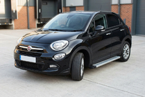 Fiat 500X 2014-2024 Estribos Laterales Maya V2 (2 uds., Aluminio) foto 1