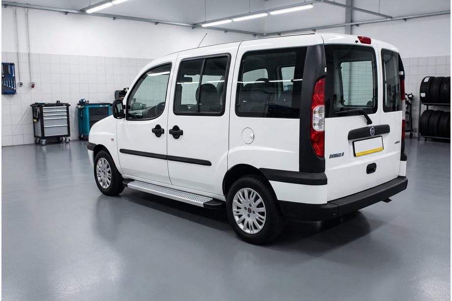 Fiat Doblo I 2001-2005 Estribos Laterales Maya V2 (2 uds., Aluminio) Image