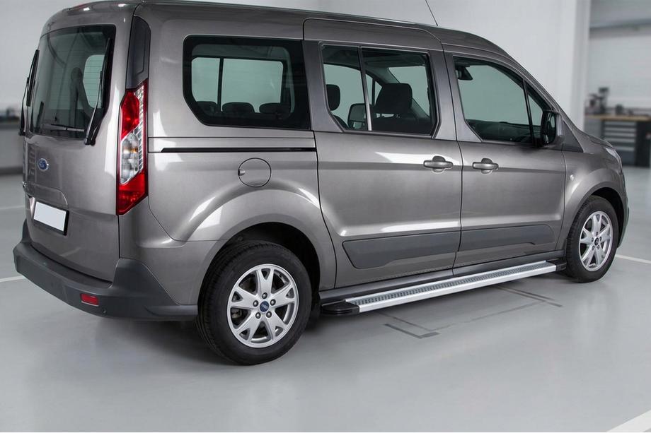 Ford Connect 2014-2021 Estribos Laterales Maya V2 (2 uds., Aluminio) Image