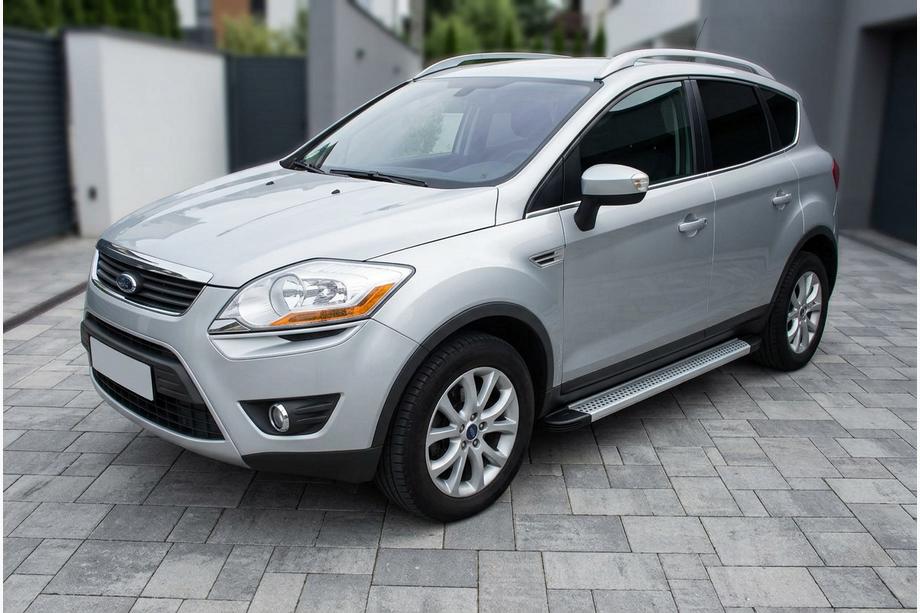 Ford Kuga 2008-2013 Estribos Laterales Maya V2 (2 uds., Aluminio) Image